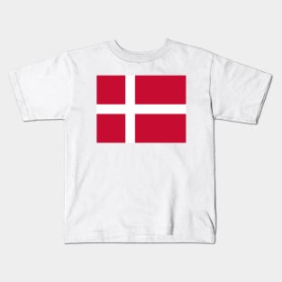 Flag of Denmark Kids T-Shirt